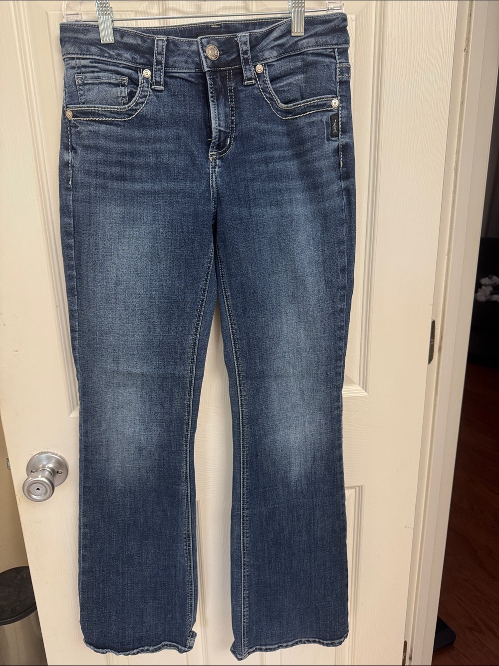 Silver Jeans Women's Medium Dark Blue Bootcut Jeans